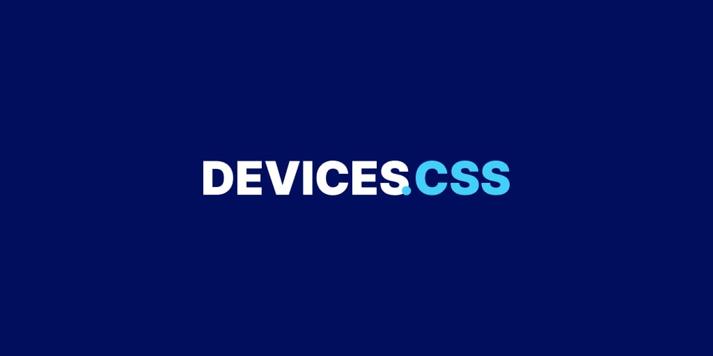 Devices.css - Modern devices crafted in pure CSS